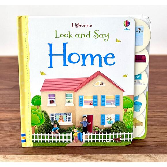 Usborne Look and Say Collection Home School Shapes (Three Pack) Litchfield Book - Picture 13 of 15